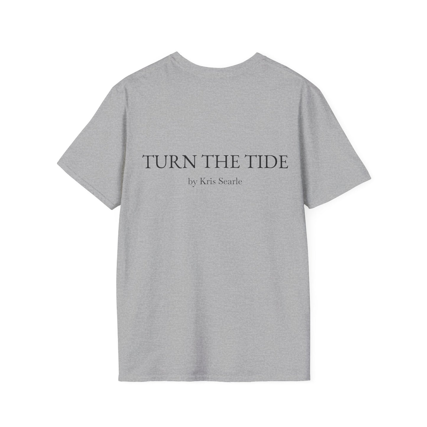 Turn the Tide by Kris Searle - Unisex Softstyle T-Shirt - OFFICIAL MERCH