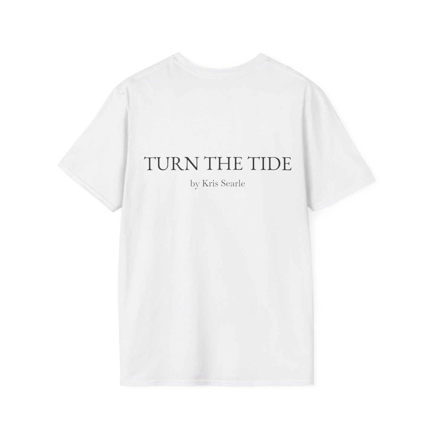 Turn the Tide by Kris Searle - Unisex Softstyle T-Shirt - OFFICIAL MERCH